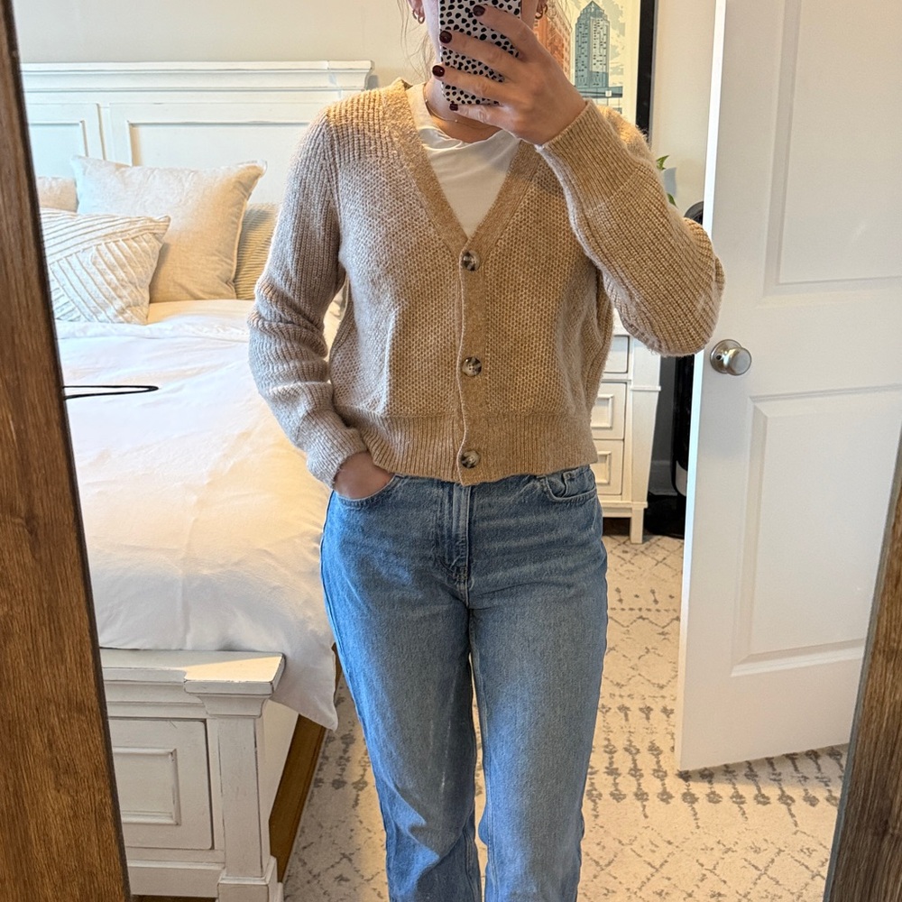 Sincerely Jules Tan Knit Cardigan